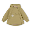 Mini A Ture -WAI FORÅRS SOFTSHELL JAKKE. GRS -  Boa green
