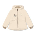 Mini A Ture MATALGEANA fleece lined winter jacket. GRS - Angora cream