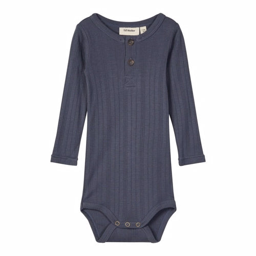 body, Lil' Atelier, lilatelier, modal, bomuld, oliven, grøn, babybody, økotex, basisbody