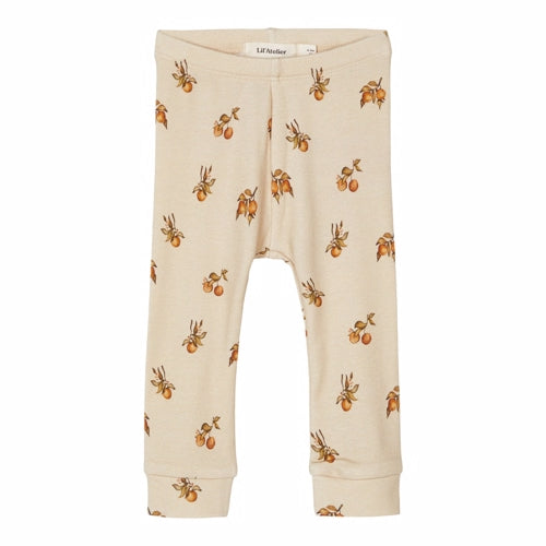 Lil' Atelier - BABY Gaya Reg Slim Leggings // Fog