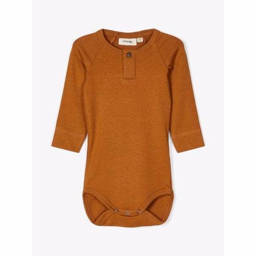 Lil' Atelier - BABY Geo LS Slim Body // Glazed Ginger