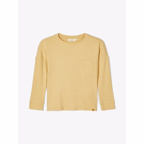 trøje, striktrøje, sweater, pullover, Lil' Atelier, lilatelier, bomuld, økotex, knapper, glimmer