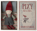 Maileg Nisse Elf i tændstikæske, jul