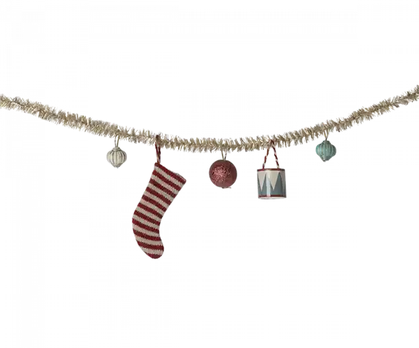 Maileg Servietter, Julestemning - Small, Maileg Servietter, Julestemning - Stor