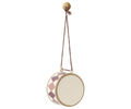 Maileg metal ophæng  Tromme stor - light purple