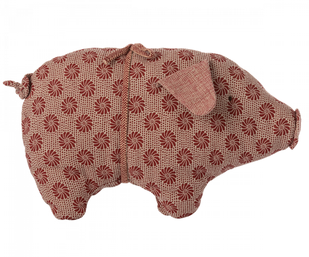 Maileg - Gris, Lille - Rød blomst