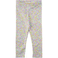 Leggings, bukser, Paula leggings, Paula, soft gallery leggings, print, blomster print, pige, Popbloom, grøn, lilla, orange, blomster, lilla blomster, orange blomster.