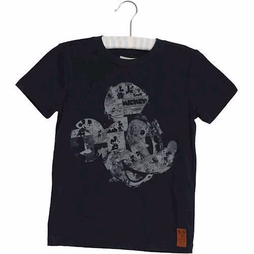 Wheat t-shirt Mickey comics, blå micky t-shirt