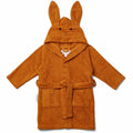 badekåbe, morgen kåbe, frotte kåbe, bathrobe, lily bathrobe, badekåbe bluewave, Liewood - Badekåbe lily Rabbit Mustard