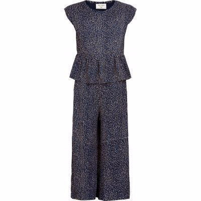 Tylkjole, tyl, festkjole, mørkeblå kjole, kjoler, kjole, pigekjoler, pigekjole, ærmeløs kjole THE NEW LOVISA JUMPSUIT