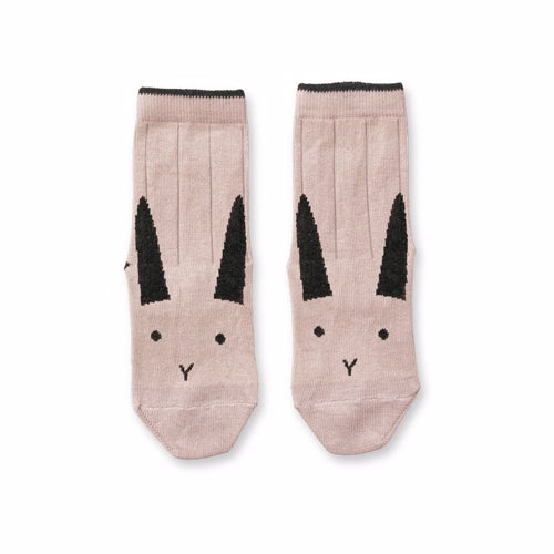 Liewood Sofie bomulds knæstrømper grå 2 pak