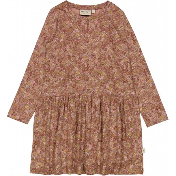 Wheat - dress kristine // rose cheeks flowers, kjole, børnekjole,