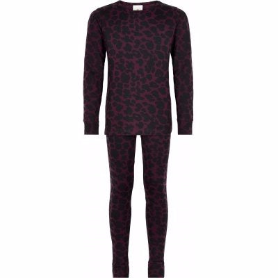 nattøj, pyjamas, pajamas, leo, leopard, natsæt, rød, The New nattøj