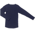Joha, Merino Uld, undertrøje, Sesam, uldtøj, uldbody, uld bluse, Joha Langærmet Bluse rib(uld) -  Navy blue