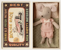 Little sister mouse in matchbox