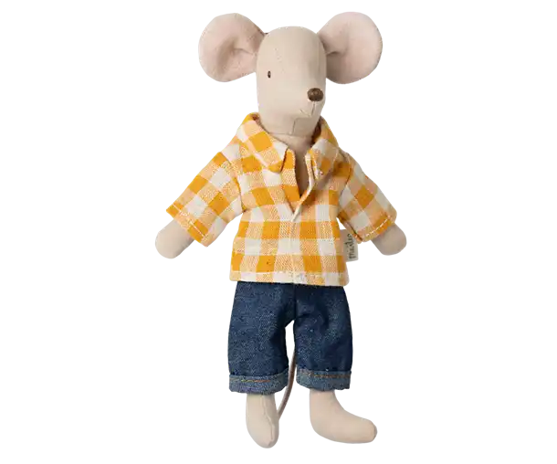 Maileg  - Storebror mus i tændstikæske