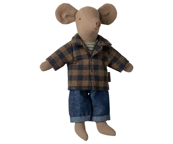 Maileg  - Storebror mus i tændstikæske