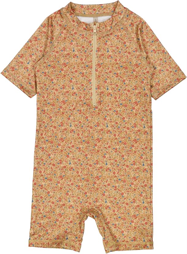 Wheat - UV dragt Cas // Small porcelain flowers, Wheat badedragt, svømmedragt, UV-Dragt til piger, UV dragt, Badetøj pige, Blomstret UV-dragt, Badetøj fra Wheat, Badetøj blomstret