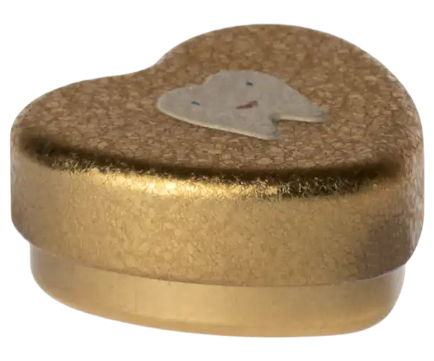 Maileg - Tandæske, Lille - Guld