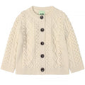 Fub - Baby Aran Cardigan - ecru