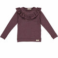 MARMAR Tessie - dark plum-Lurex shirts/top, 194-188-06-0418, julebluse