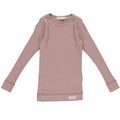 MarMar Plain Tee, Modal Bluse // Rose Nut