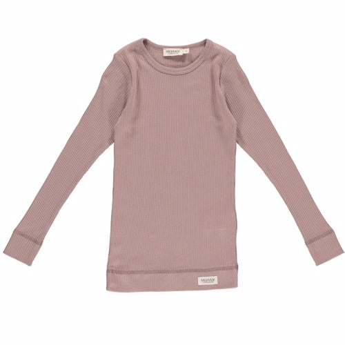 MarMar Plain Tee, Modal Bluse // Rose Nut
