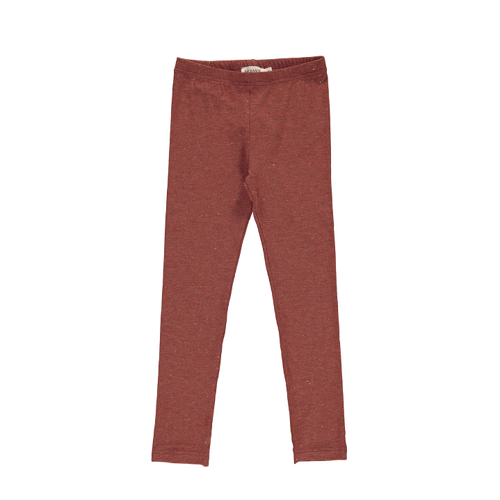 MarMar Lisa, Lurex Melange Leggings // Cranberry Shimmer