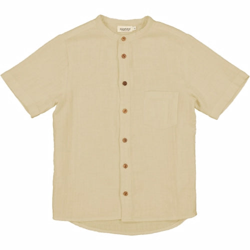 MarMar - theodor shirt ss // off white, body, crossbody, bodystocking, sparkedragt, skjorte, bluse, skjortebluse