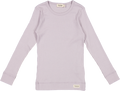 MarMar - Plain Tee LS Modal // Plum Dust, t-shirt, bluse, langærmet, overdel, top, trøje, Lilla t-shirt, plum dust