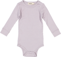 MarMar - Plain Body LS Modal // Plum dust, Modal, body, body med lange ærmer, lange ærmer, bodystocking, lilla body, plain body, body uden noget