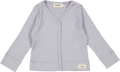 MarMar - Cardigan LS Modal // Water, t-shirt, bluse, langærmet, overdel, top, trøje, MarMar, Cardigan i pastel, grå cardigan