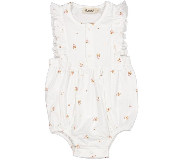 new born, roma frill romber, body little peony, romber med blomster print, pige romber.