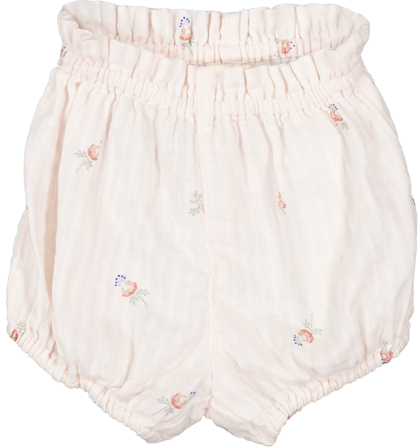 bloomers, pava, marmar, bomuld, bloomers fra marmar, bloomers med blomster print, shorts fra Marmar, Rose peony, bloomers i lyserød.