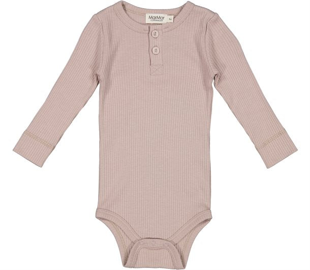 MarMar - Body LS Modal // Water, MarMar Body LS, Modal, body, body med lange ærmer, lange ærmer, bodystocking, drengebody, modalbody, pigebody