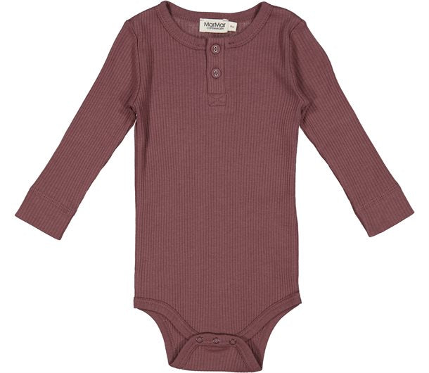 MarMar - Body LS Modal // Water, MarMar Body LS, Modal, body, body med lange ærmer, lange ærmer, bodystocking, drengebody, modalbody, pigebody