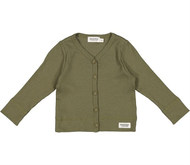 MarMar - Cardigan LS Modal // Water, t-shirt, bluse, langærmet, overdel, top, trøje, MarMar, Cardigan i pastel, grå cardigan