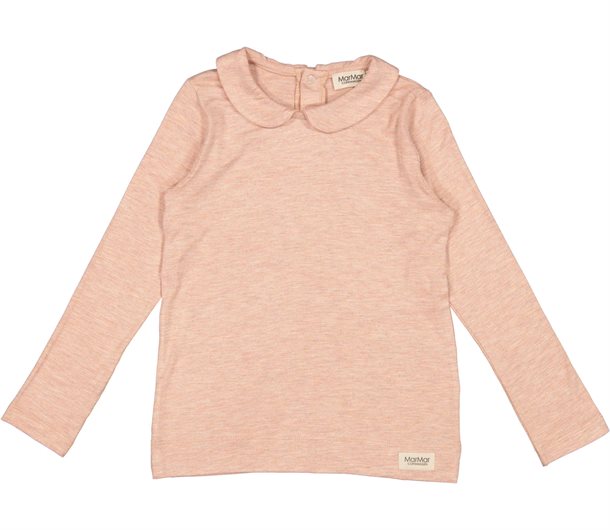 MarMar -  Taran T-shirt - Coral Haze Glitter, t-shirt, bluse, langærmet, overdel, top, trøje, pastelfarve, lilla, t-shirt i grå, grå t-shirt