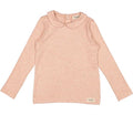 MarMar -  Taran T-shirt - Coral Haze Glitter, t-shirt, bluse, langærmet, overdel, top, trøje, pastelfarve, lilla, t-shirt i grå, grå t-shirt