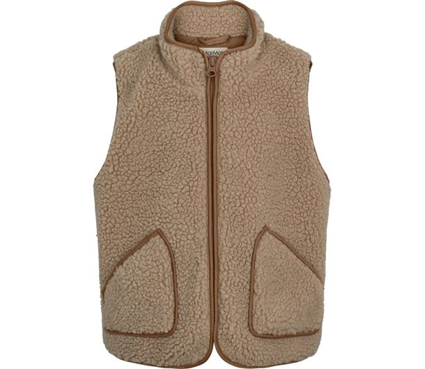 MarMar Joby, Teddybear Fleece, outerwear, Kids ,Sandstone​​​​​​​