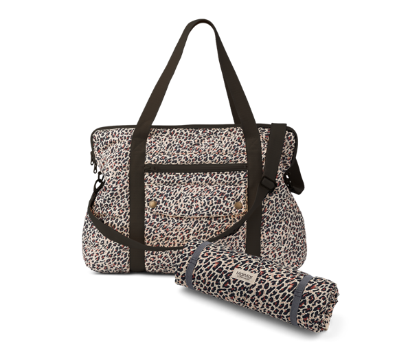 marmar pusletaske, pusletaske, pusletaske fra marmar, pusletaske i grå, thermo pusletaske. MarMar Nursing Bag, Thermo, accessories, Baby , Leoparde