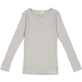 MarMar -  Tee LS T-shirt - Chalk, t-shirt, bluse, langærmet, overdel, top, trøje, pastelfarve, lilla, t-shirt i grå, grå t-shirt