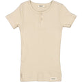MarMar Plain Tee SS, Modal, Golden201-100-26-0209, t-shirt, tee, bluse, modalbluse, drengebluse, drenget-shirt, pige t-shirt, Grey Sand