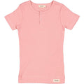 MarMar Plain Tee SS, Modal, Golden201-100-26-0209, t-shirt, tee, bluse, modalbluse, drengebluse, drenget-shirt, pige t-shirt, Pink Delight