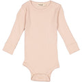 MarMar - Plain Body LS - Rose Moon , MarMar Body LS, Modal, body, body med lange ærmer, lange ærmer, bodystocking, drengebody, modalbody, pigebody