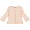 MarMar - Cardigan LS Modal // Water, t-shirt, bluse, langærmet, overdel, top, trøje, MarMar, MarMar - Cardigan - Rose Moon