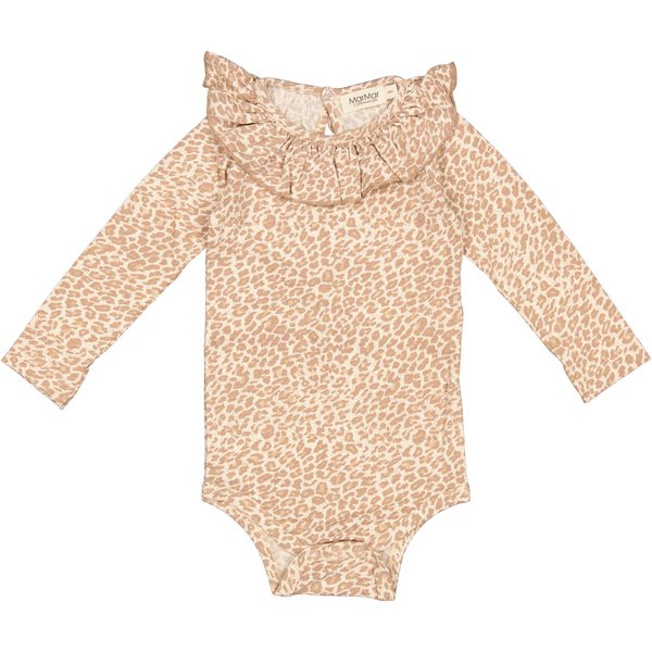 marmar, modal, body, langærmet body, leopard, leo, leoprint,MarMar - Leo Berta - Cardamom Leo