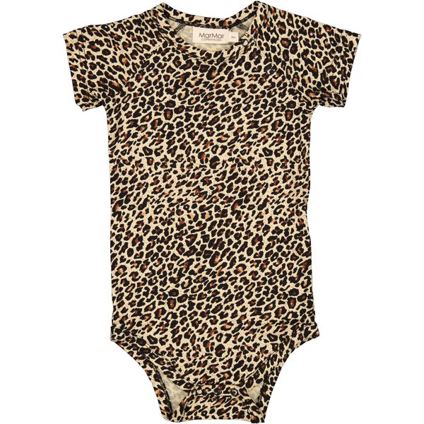 marmar, modal, body, langærmet body, leopard, leo, leoprint,MarMar - Leo Body SS - Brown Leo