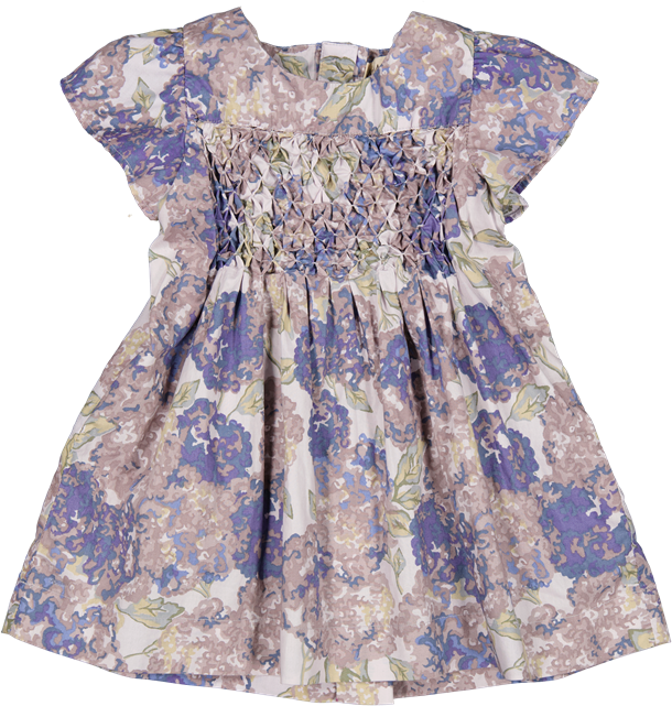 MarMar - Dawson Dress - Pansy Embroidery