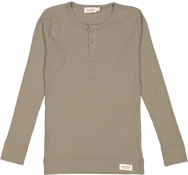 MarMar Plain Tee SS, Modal, t-shirt, tee, bluse, modalbluse, drengebluse, drenget-shirt, pige t-shirt,MarMar - Baby Sleeveless 2-pack - Grey Melange